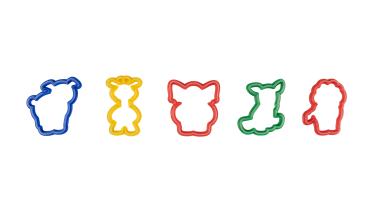 MEINE LIEBLINGSFÖRMCHEN – Tier-Ausstechformen für Kinder - Safari-Edition